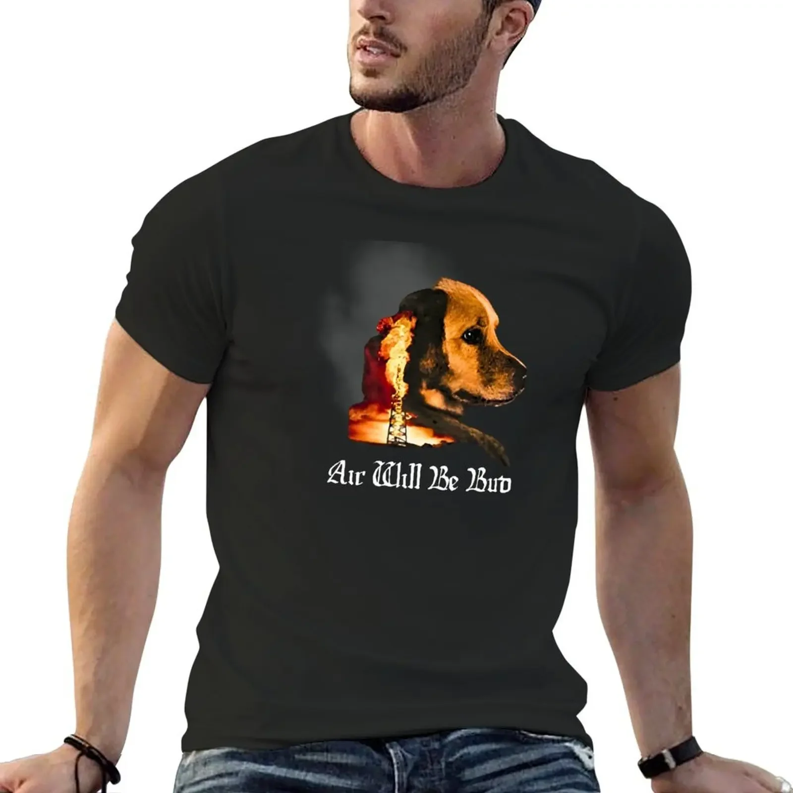 air will be bud T-Shirt plain oversized graphic tee Men's t shirts