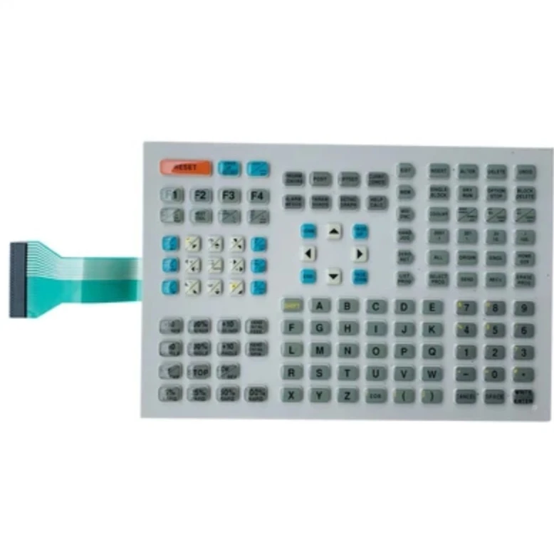 CNC Machine Tool Operation Panel Press the Keyboard Control Panel Display Panel 61-0201 Lathe/machining Center