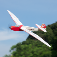 MinimumRC Plane Kit Minimoa 700mm Wingspan 3 Channel Seaplane Fixed-wing RC Airplane Outdoor Toys For Children Kids Gifts