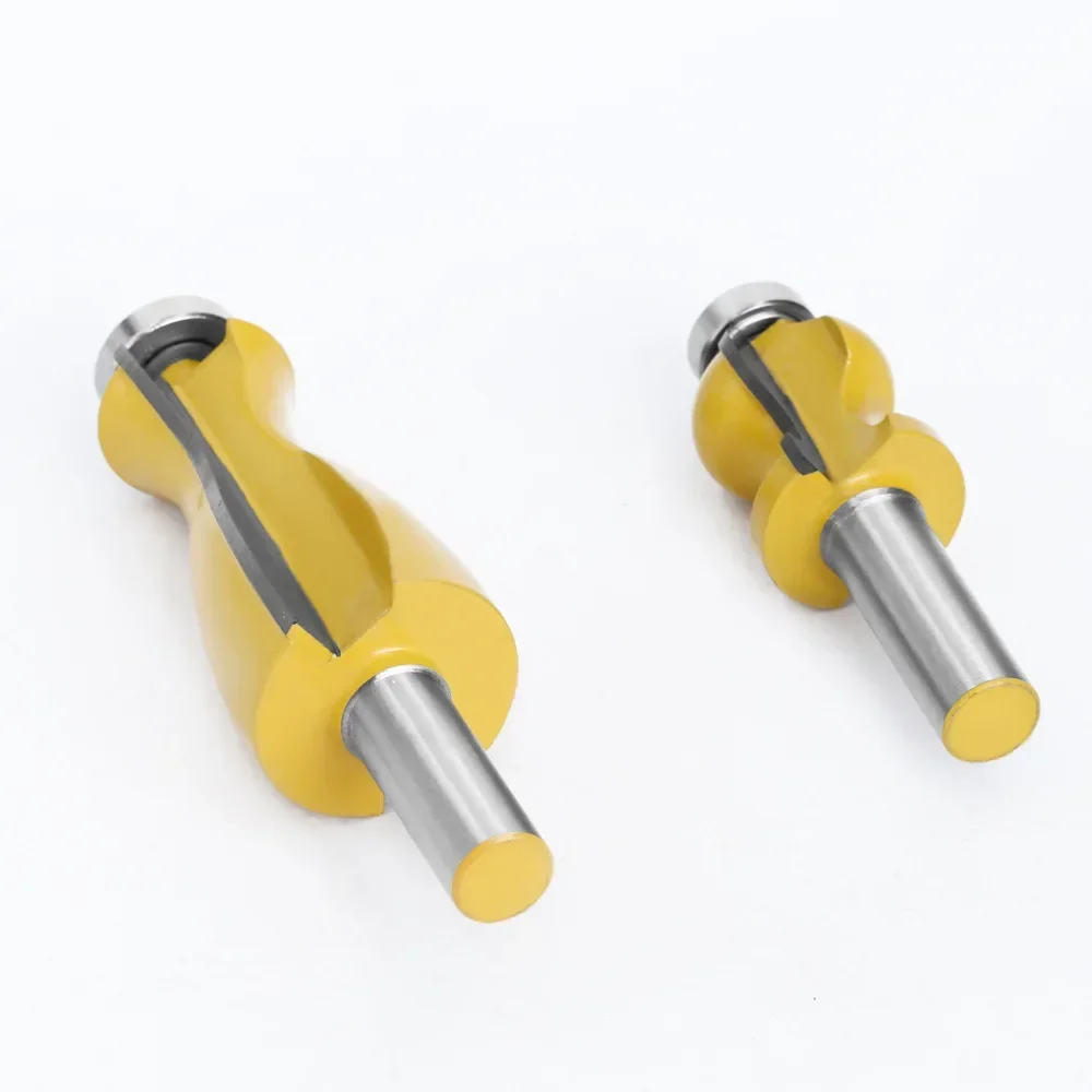 2 PC/Set 12mm 1/2" Shank Legs Foot Mold Router Bits Set Jewelry Box Side Milling Cutters Woodworking Cutter Tenon Milling Cutter