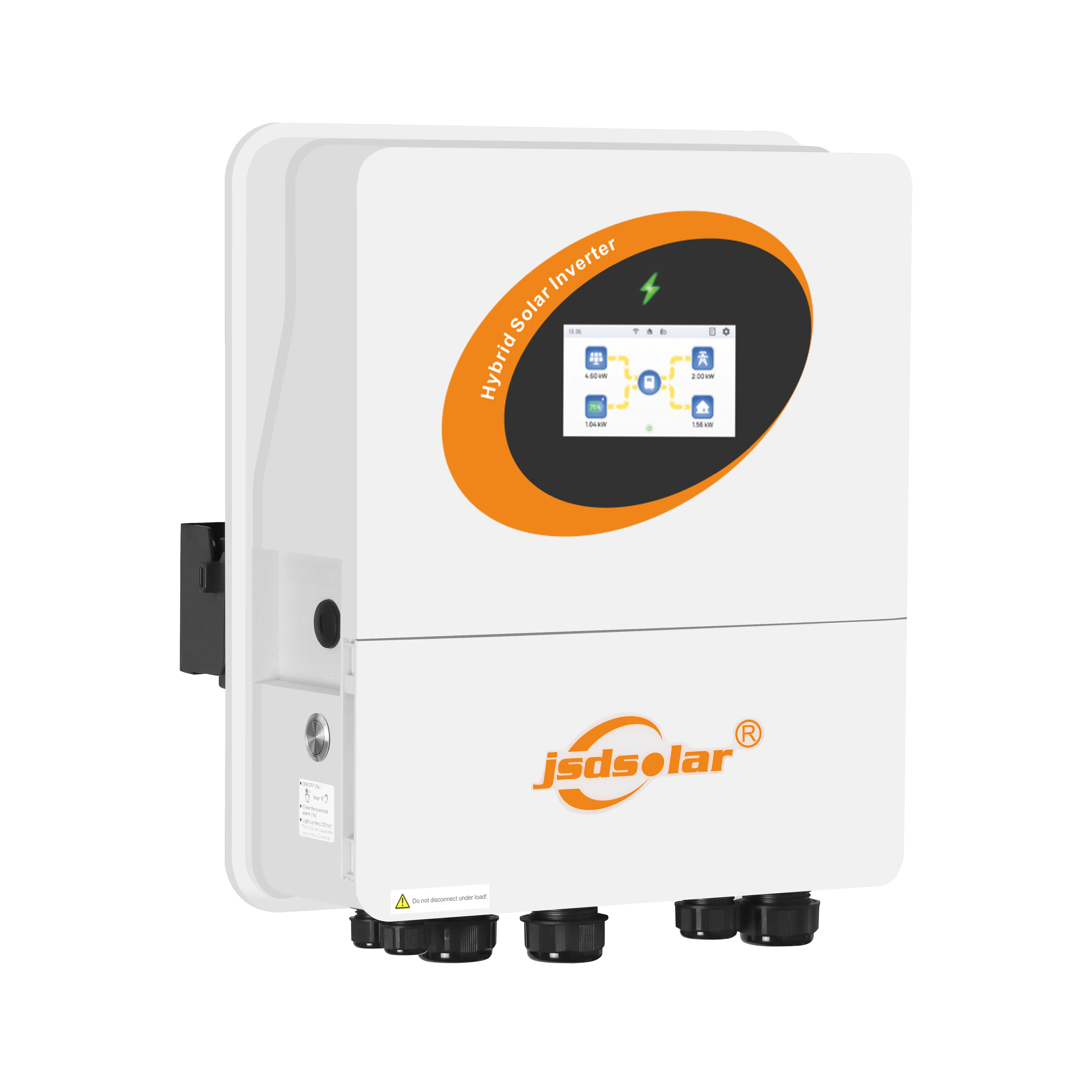 Jsdsolar Residential 6kW 10kW 12kW Solar Inverter Hybrid Low Voltage Solar Panel Kit Inversor Solar With MPPT for Home Farm