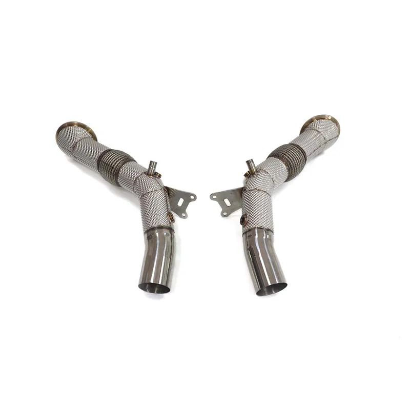 HMD Exhaust System Stainless Steel Performance Downpipe for Ferrari SF90 2019+ With Heat Shield car accessories