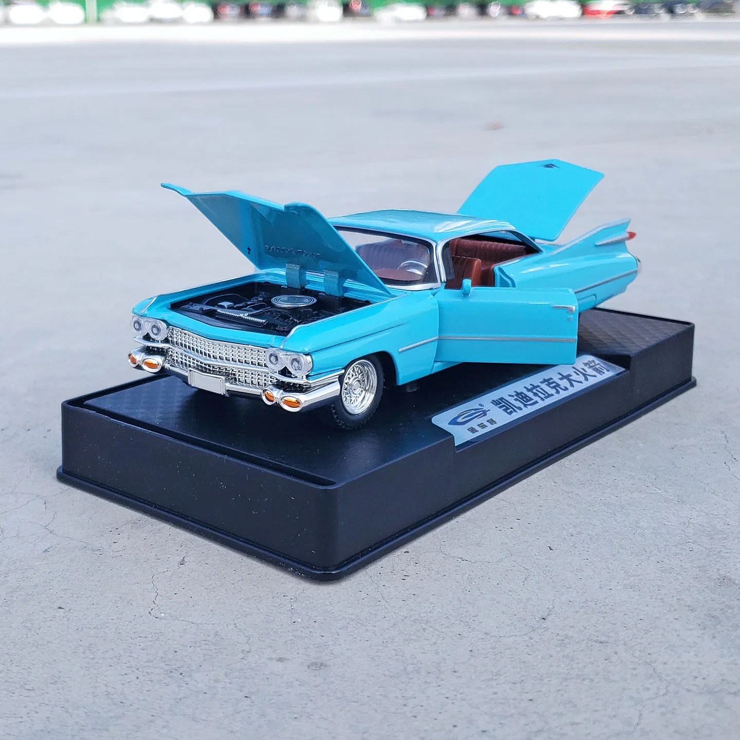 

1:32 Cadi Coupe Big Rocket, винтажные автомобили, модель автомобиля из сплава, литая под давлением классика, сувенир для взрослых, подарок, статический дисплей, модель автомобиля, подарок