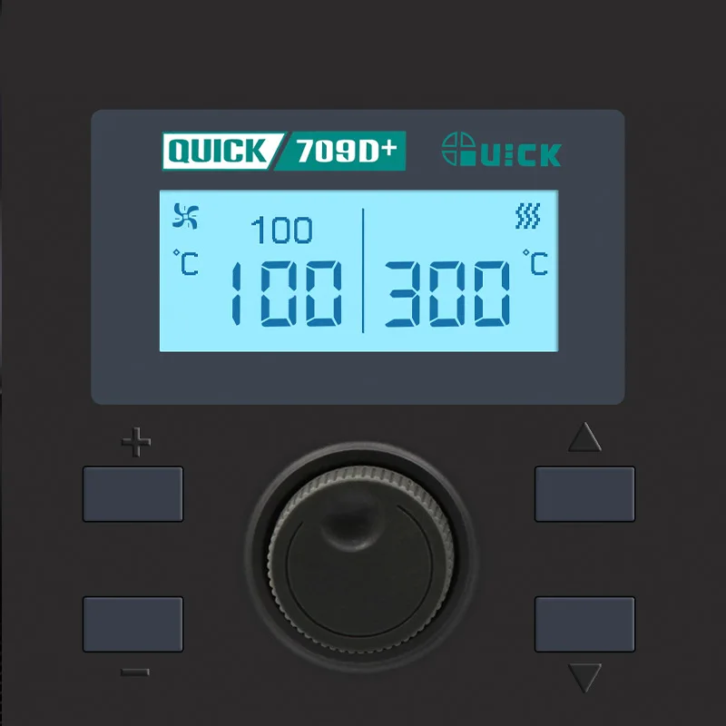 

709D+ Quick Digital Display Intelligent Sleep Hot Air Gun High-Power Desoldering Machinery Industrial Equipment