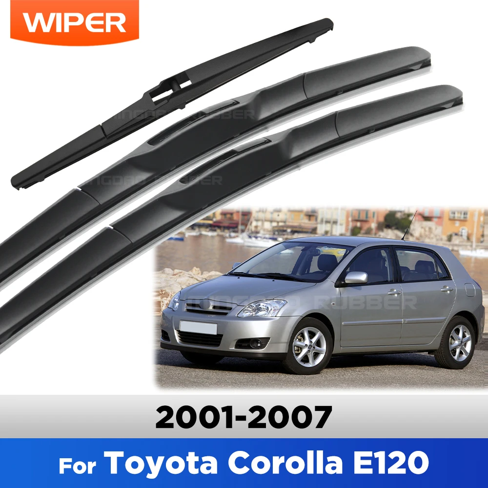 

For Mazda CX-5 KE 2012-2017 2013 2014 2015 2016 Wiper Front & Rear Wiper Blades Windshield Windscreen Window Brushes 24"+18"+14"