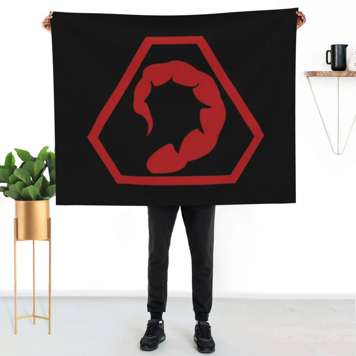 

Brotherhood of Nod Throw Blanket Portable Lightweight Blanket for Travel Camping