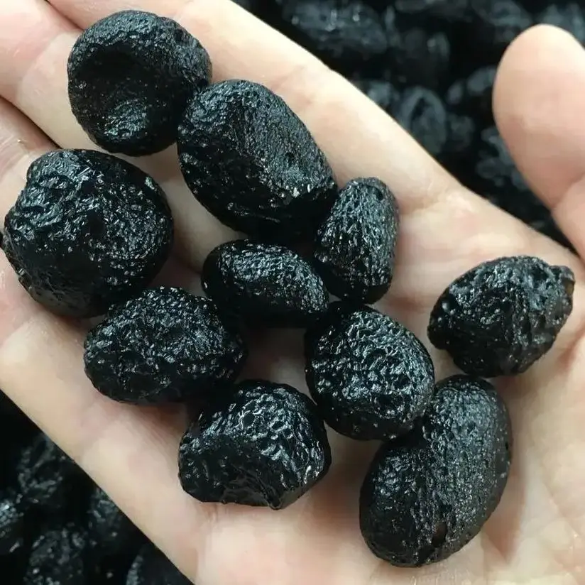 1Pc Natural Stone Meteorite Black Tektite Specimen Cosmic Power Energy Mineral Rock Crystal Lucky Health Collect Souvenir