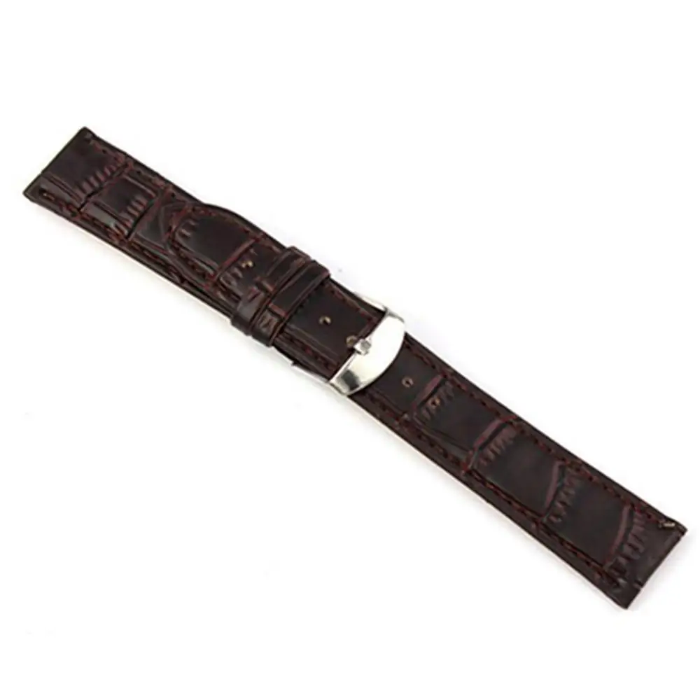 18/20/22mm Watch Straps Leather Watch Band Strap Pin Buckle Wrist Belt Bracelet Luxury Faux Leather Wrist Watch Band Watchbands