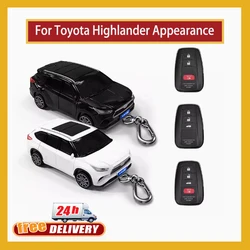 For Toyota Highlander Appearance for Toyota Prius 20 RAV4 Camry 70 CHR C-HR Corolla Remote Smart Car Key Case Cover Fob Holder