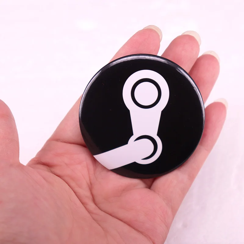 Video Game Digital Distribution Service and Storefront Pinback Button Pin Badge Game Lover Gift Jewelry 58MM view 4