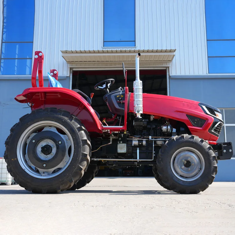 Multi-Purpose 70HP Tractor Customized | for Farming & Light Construction, Choose Your Tires & Hydraulic Outlets
