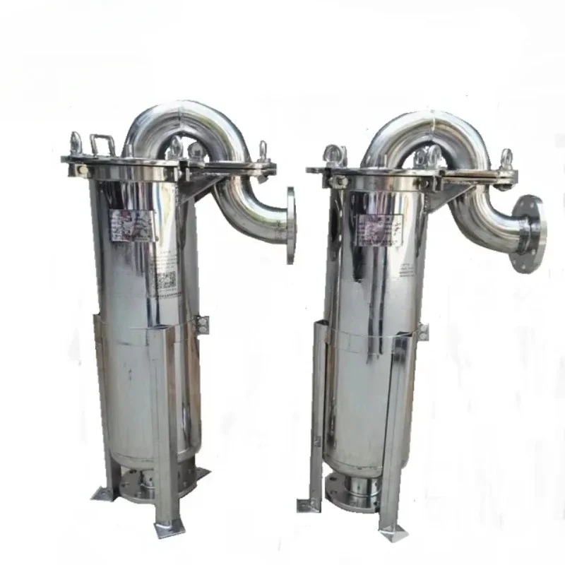 Liquid Filter Stainless Steel Duplex Bag