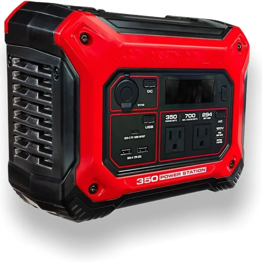 

НОВЫЙ! Подходит для электростанции PREDATOR 350, ходовая вата 350, емкость 294 Вт — стартовая мощность 700 Вт, чистая синусоида, устройства Power 6 a