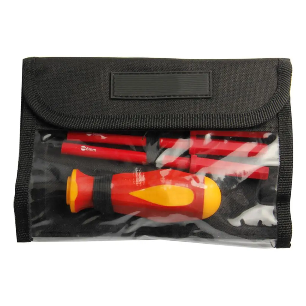 7pcs Insulated Screwdriver Set Electrician Screwdrivers Rustproof PH/SL 1000V High Voltage Resistant Hand Tools