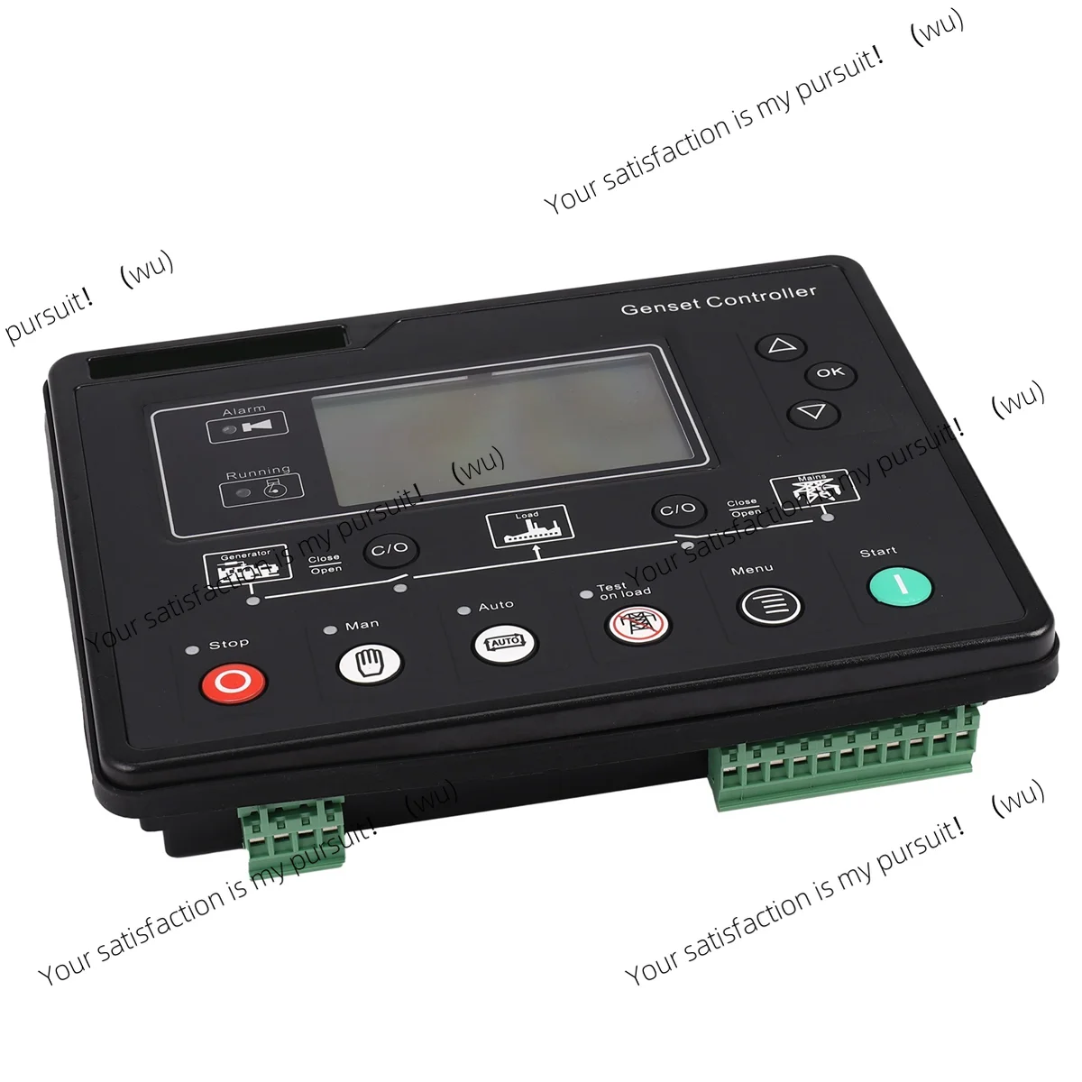 6120U AMF Generator Set Controller LCD Automatic Start Genset Ats Control Box Terminal Charge Panel Alternator Part 6120