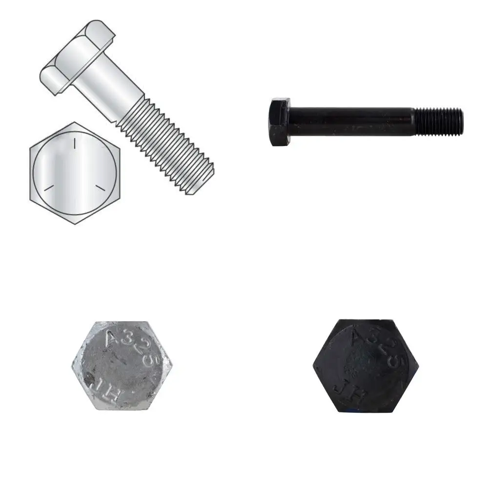 

Newport Fasteners Hex Bolts, Grade 5 Zinc Plated, 3/8-16 x 8 (Quantity: 50 pcs) Partially Threaded UNC Thread (Thread Size: 3/8)