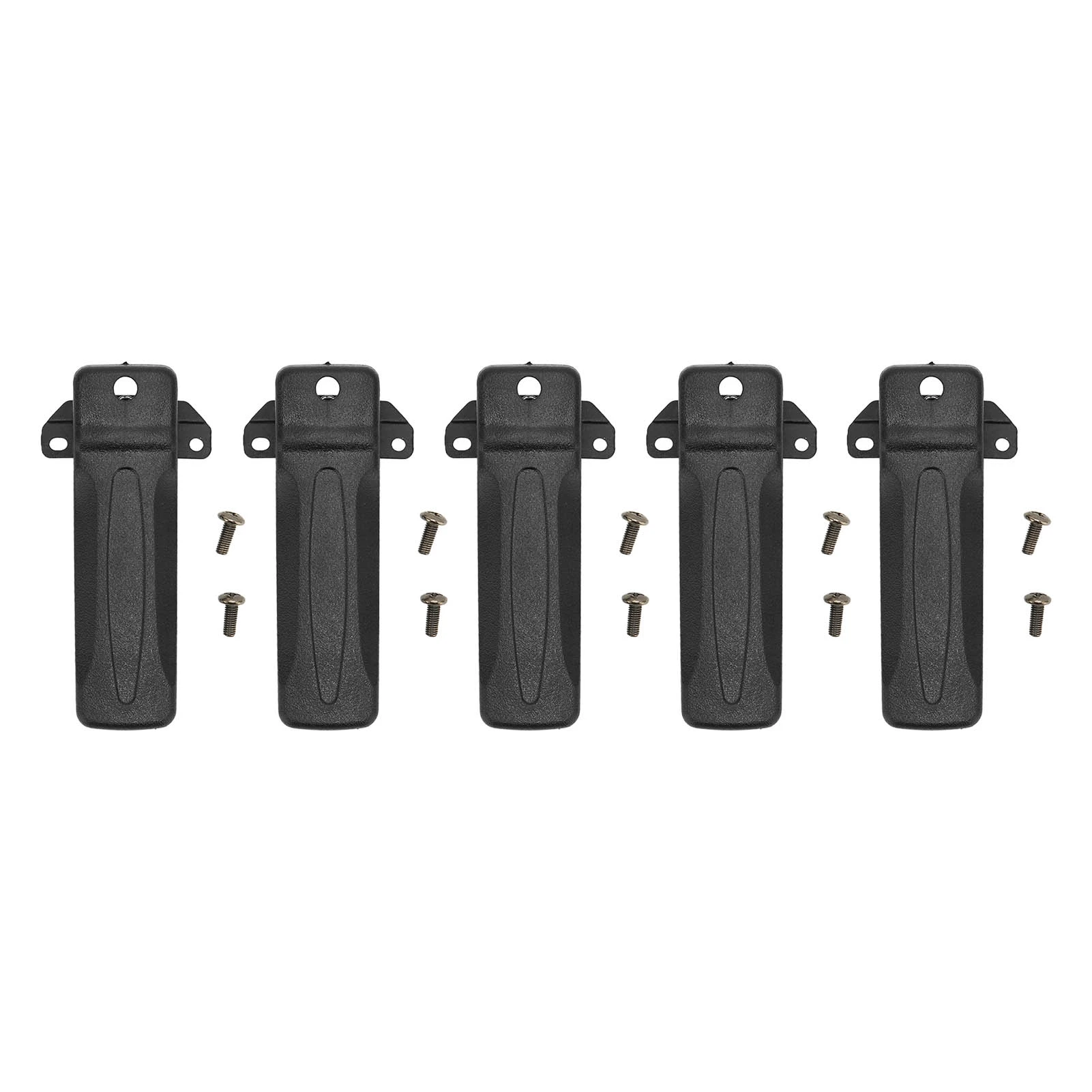 5Pcs Radio Belt Clip Portable Durable Plastic Replacement Radio Belt Clip for Kenwood TK3207 TK2207 TK3207G TK2207G
