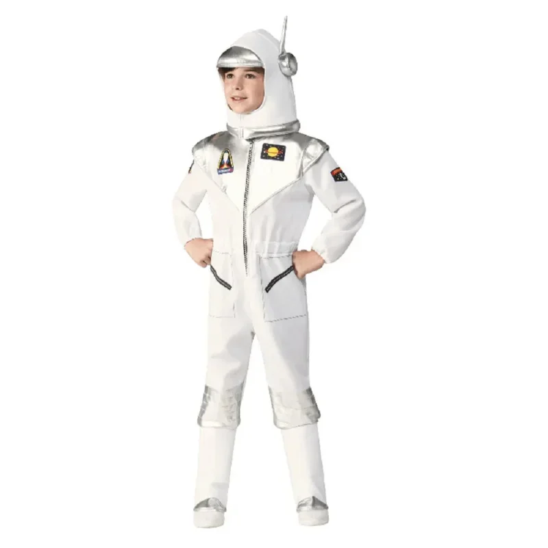 

Deluxe Astronaut Costume Kids Space Suit Uniform for Children Carnival Performance Party Clothing