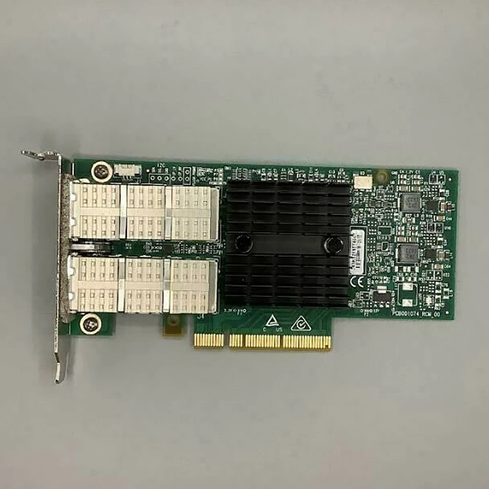 NIC For Mellanox ConnectX-3Pro FDR InfiniBand + 40GigE VPI CX354A PCI-Ex8 Dual Port Network Card MCX354A-FCCT