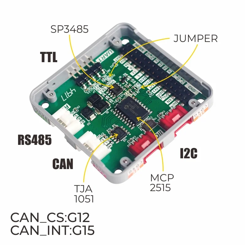 Официальный модуль COMMU M5Stack, удлините порт RS485/TTL CAN/I2C