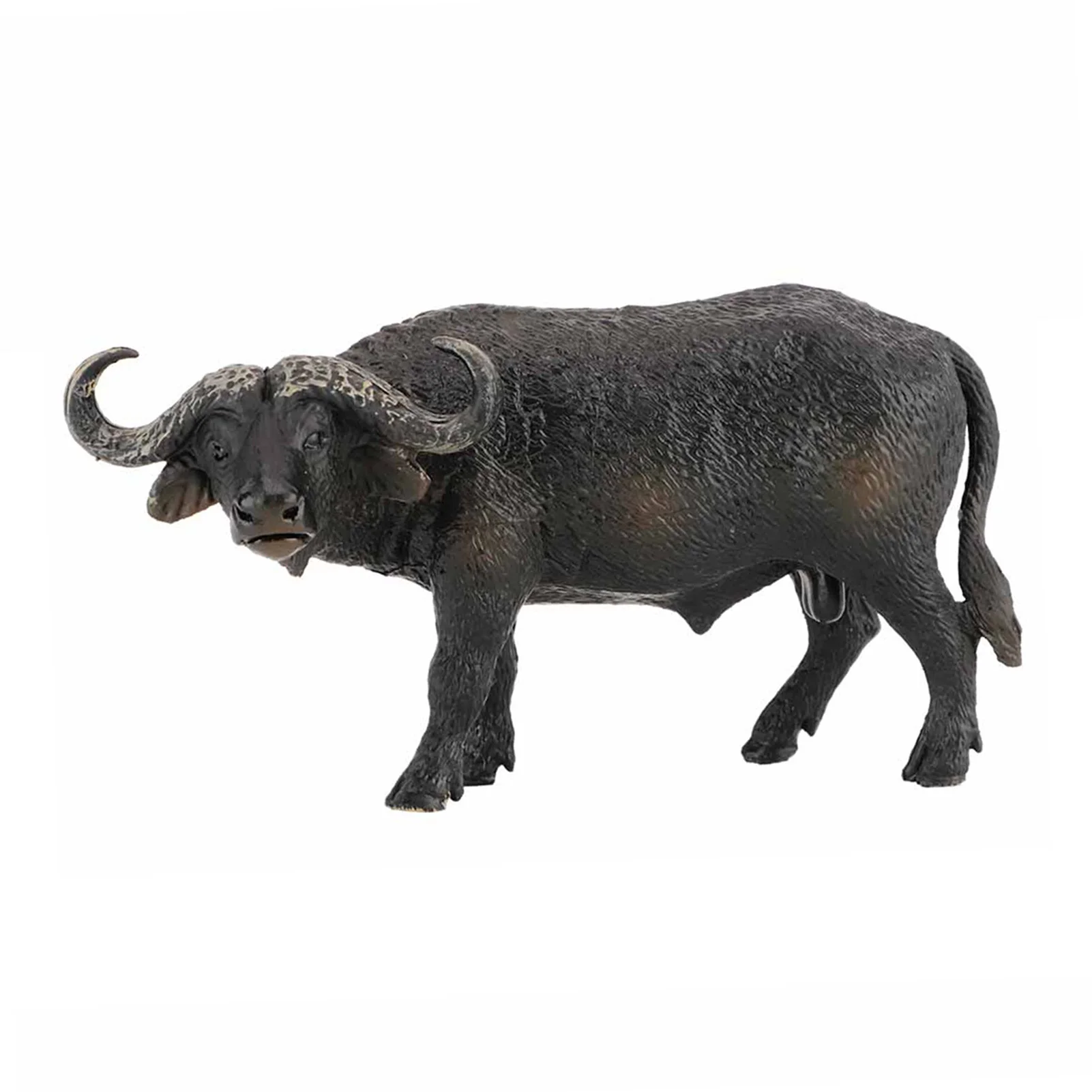 Animal Model Children's Toy Simulation Mini Buffalo Environmentally Friendly Plastic Home Desktop Decoration