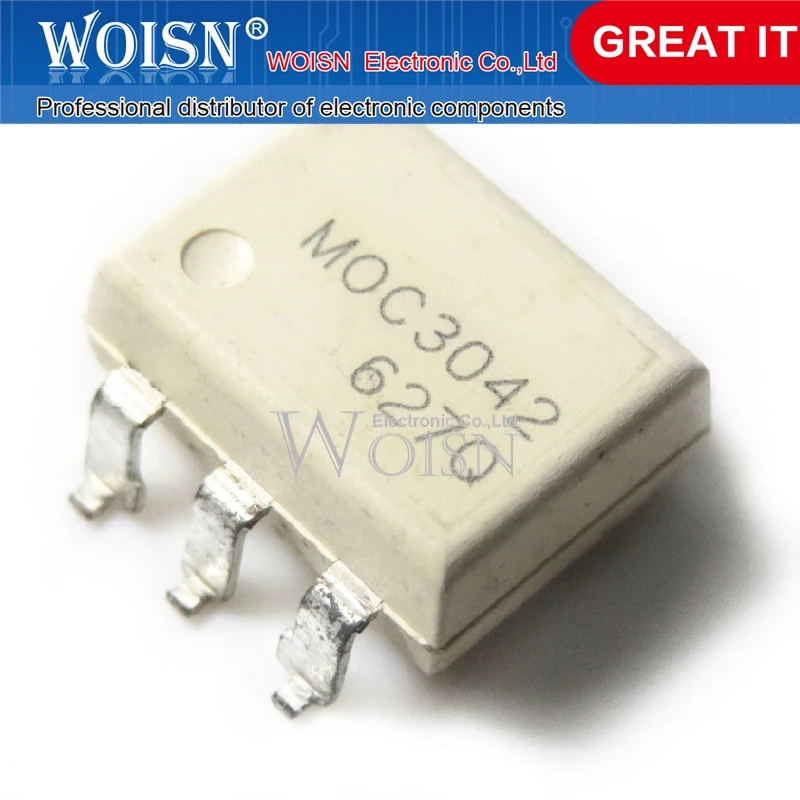 

10PCS MOC3042 3042 SMD-6