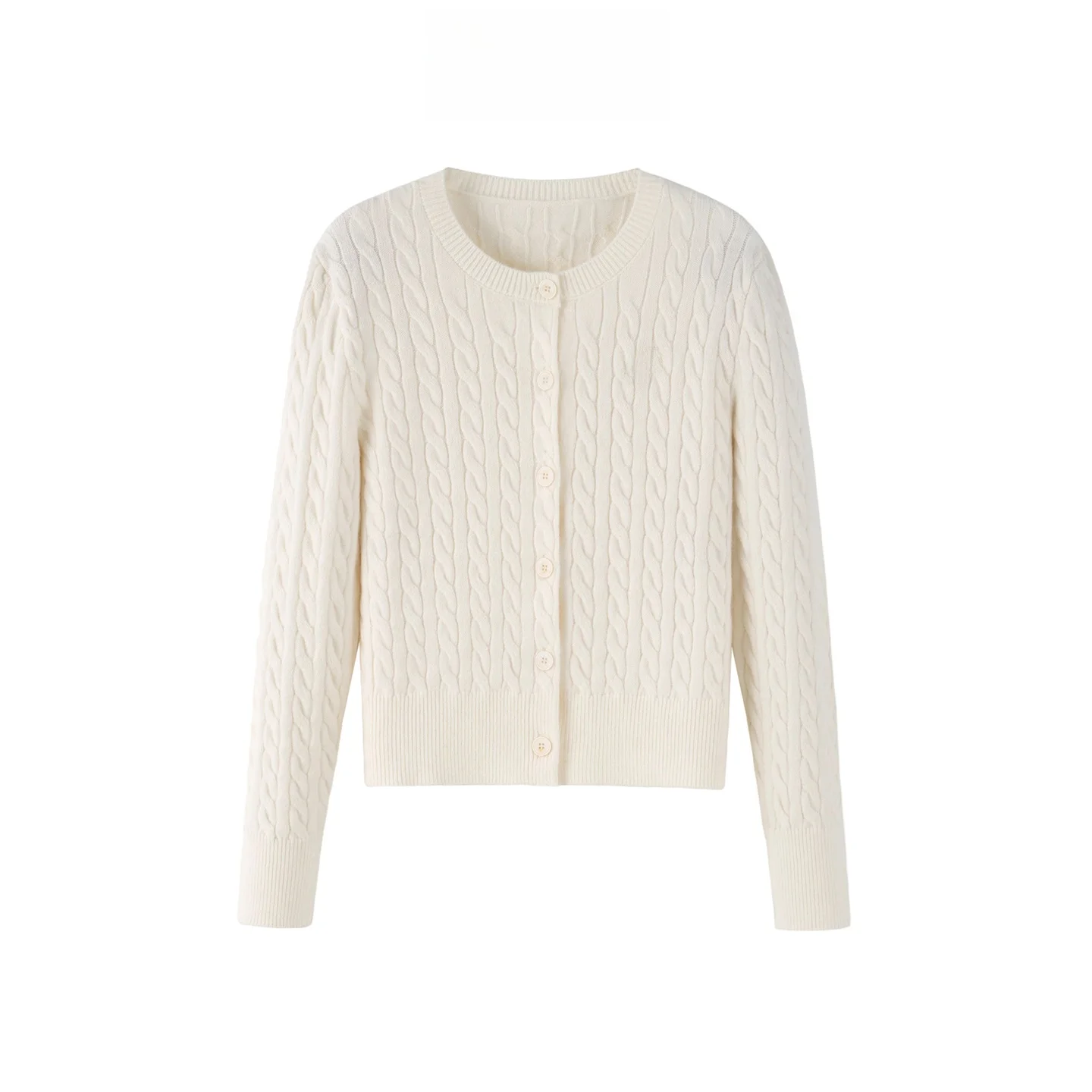 

Женский вязаный шерстяной открытый кардиган, новинка 2025 года, винтажный свитер, верхнее пальто с цветочной вышивкой и плечами, простой свободный крой