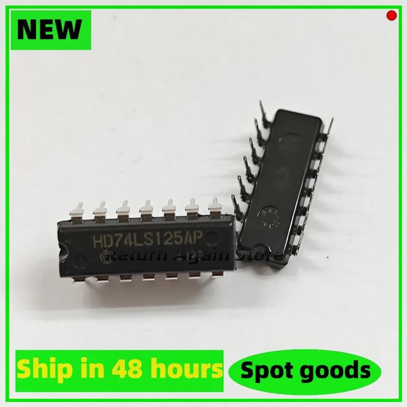 10 STKS/PARTIJ HD74LS125AP SN74LS06N DIP14 Nieuwe Originele 74LS125 74LS06