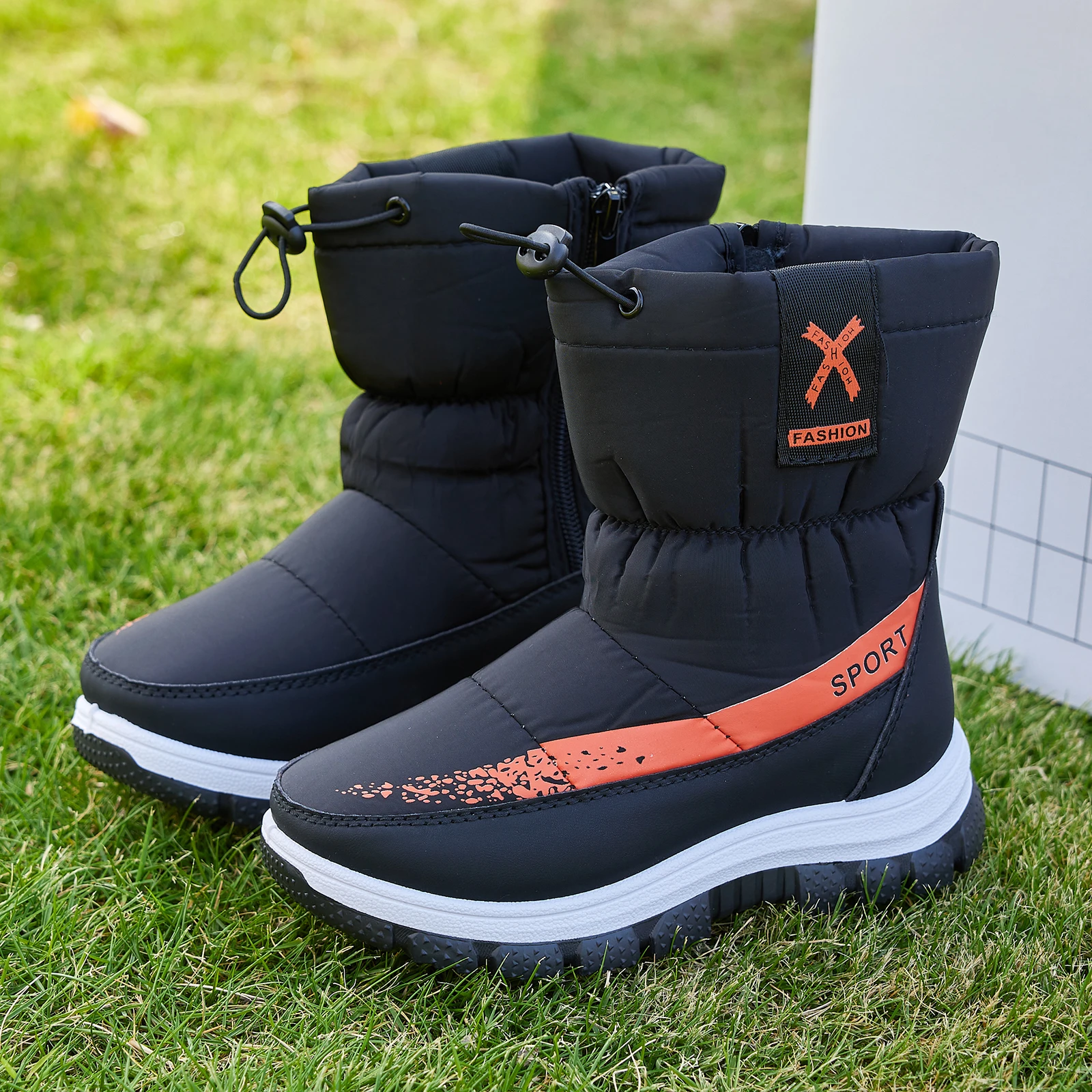 

Kids Fashion snow warm waterproofnon-slip boys girls boots