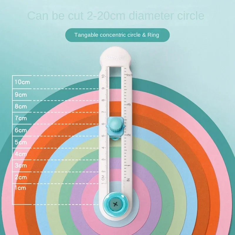 Imagem -06 - Rodada Cortadores de Faca de Corte Paper-cutting Faça Você Mesmo Ferramenta Acessórios para Scrapbooking Handmade Cartões de Papel Ajustável