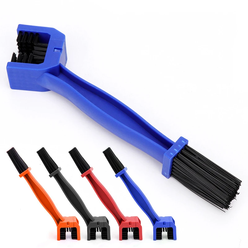 Wholesale Of Bicycle Chain Brushes, Three Sided Chain Cleaning Brushes, Motorcycle Square Head Cleaning Large Brush