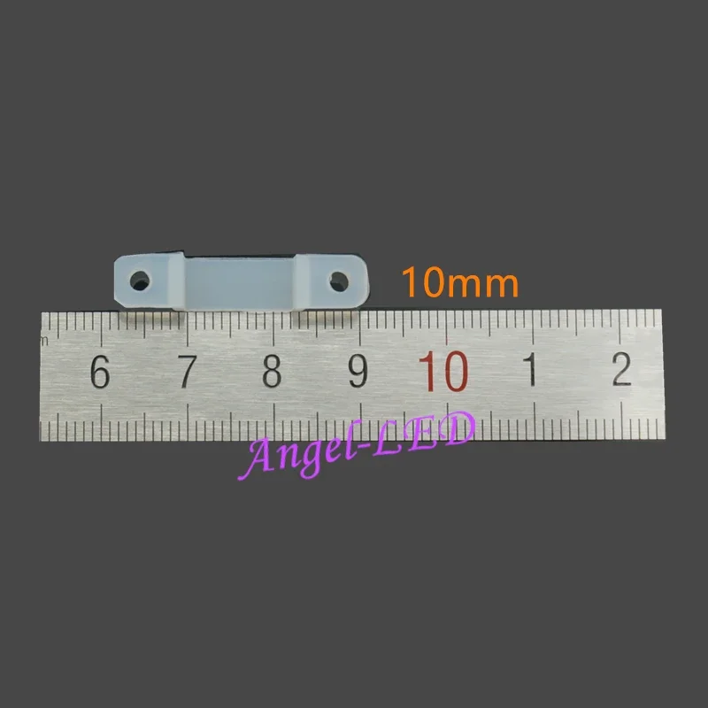 100pcs Silicon Clip connector for Fixing 8mm/10mm/12mm 5050 5630 1903 ws2811 3528 5050 1210 RGB Dream Color LED Strip