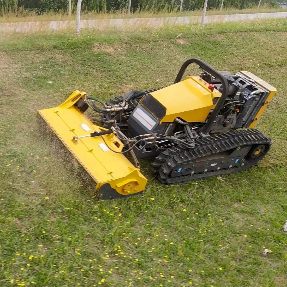 Smart Tiger Powerful Slope Protection Remote Control Lawn Mower All Terrain Mower Man Cheap Sale