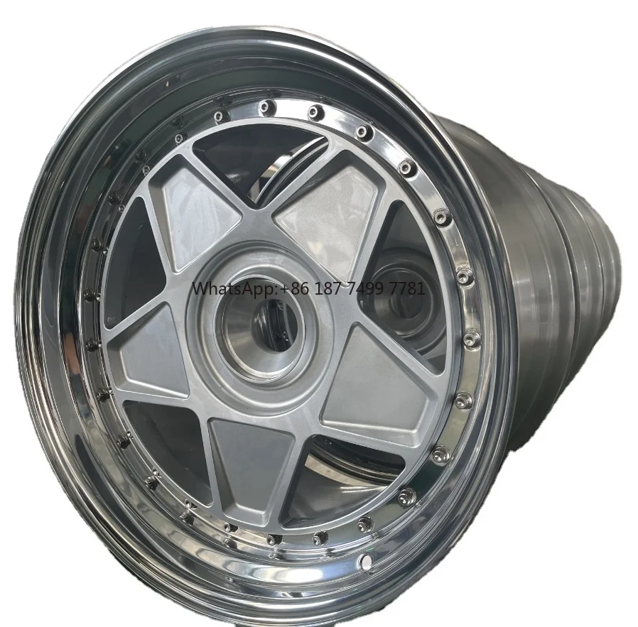 

New Design High Quality Alloy Wheels 19 20 21 22 Inch 9.5J 10.5J Pcd 5*108 5*120 2 Pieced of Forged Wheel Hubs