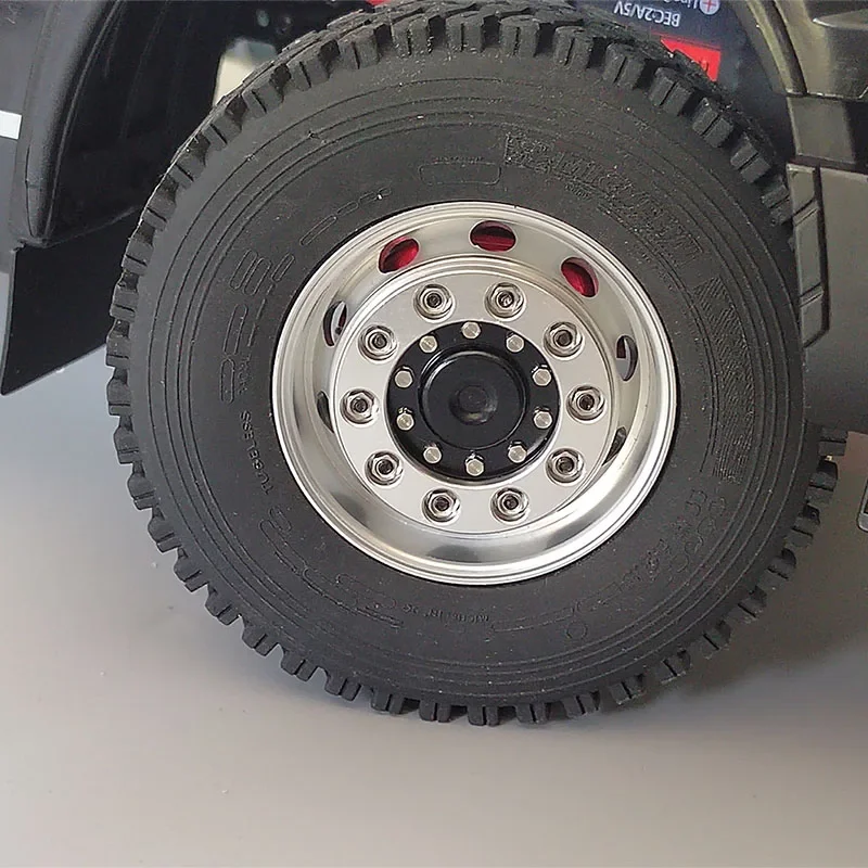 Wheel Hub Protect Guard for Tamiya 1/14 RC Truck Sca 770s Benz VOLVO MAN Iveco 1:14 Excavator DIY Parts