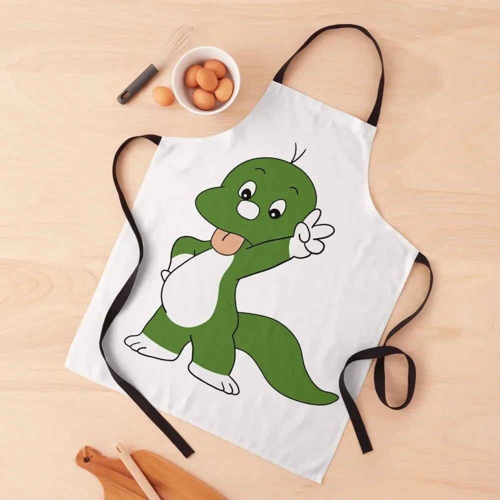 Dooly the Little Dinosaur Apron Chef jacket men Waterproof Kitchen Woman For Woman Home And Kitchen Apron