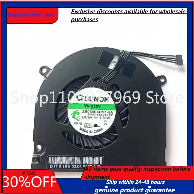 Ventilador de Substituição para Apple MacBook A1278 MB991 MB466 MB467 A1342, Peça de Reparo para Laptop, Conjunto de Ventilador Térmico