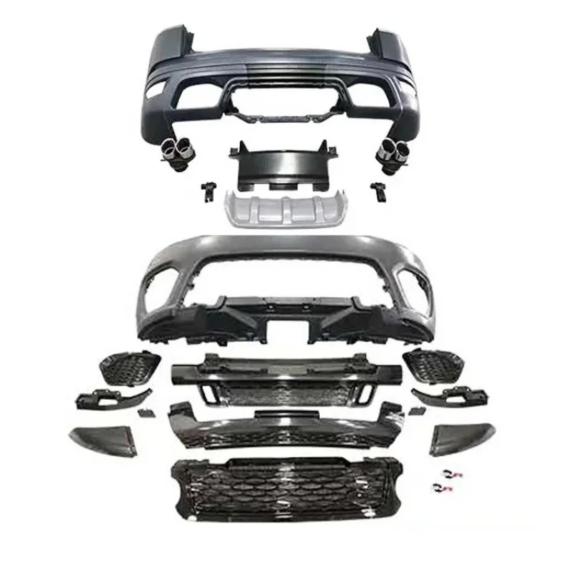 

Спортивный бампер для Range Rover Sport, модифицированный в стиле SUR, комплект обвеса