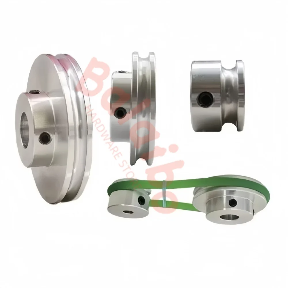 BF Type PU Round Belt Pulley Round Belt Single Groove O-Ring Outer Diameter 25mm for Green Belts with Diameters of 4/5/6mm 5