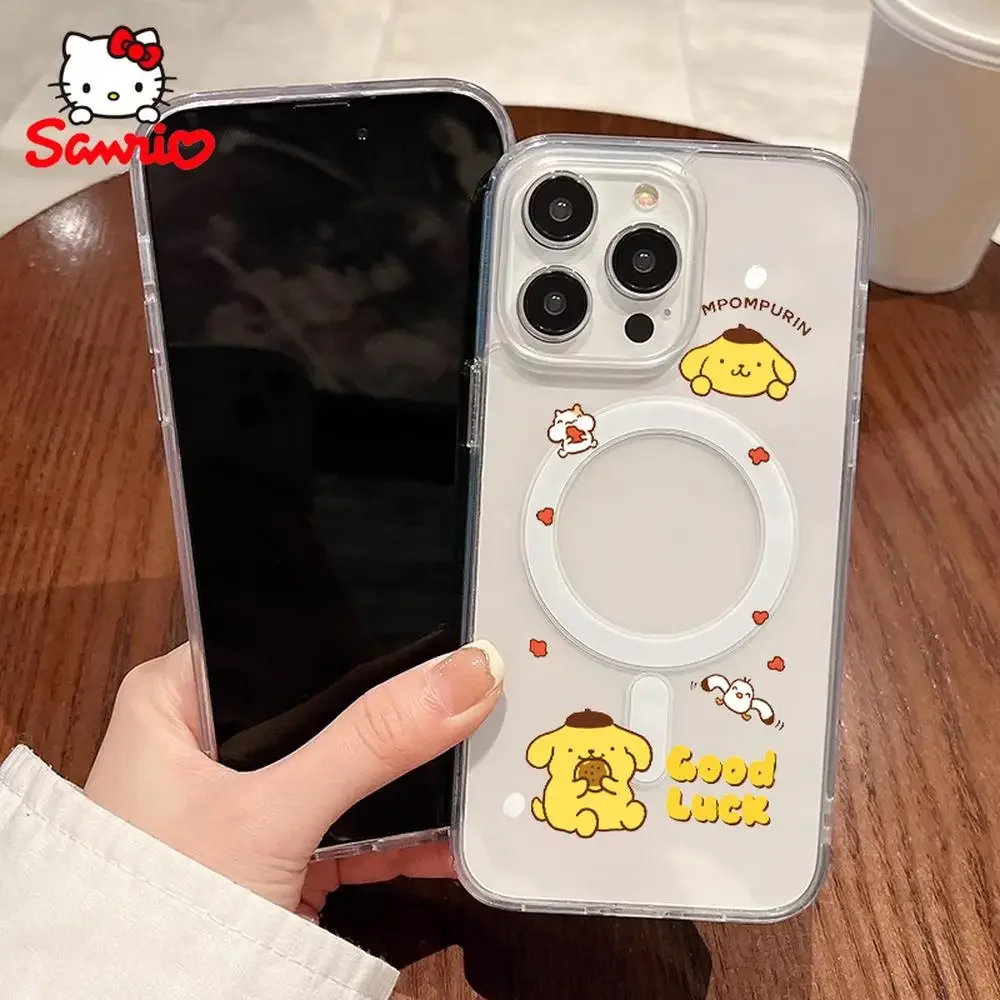 Custodia per iPhone 13 Sanrio Hellokitty Iphone 16/15/14/13/12/11/x/xs/xs Max Custodia per telefono per ragazze Accessorio per cartoni animati Hello Kitty