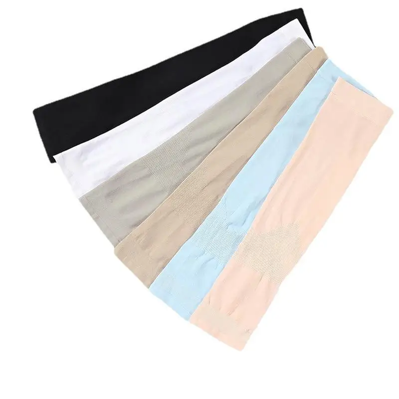 1Pair Compression Arm Sleeves Men Women Football Sports Arm Protector Sun Cover UV Safety Outdoor Use
