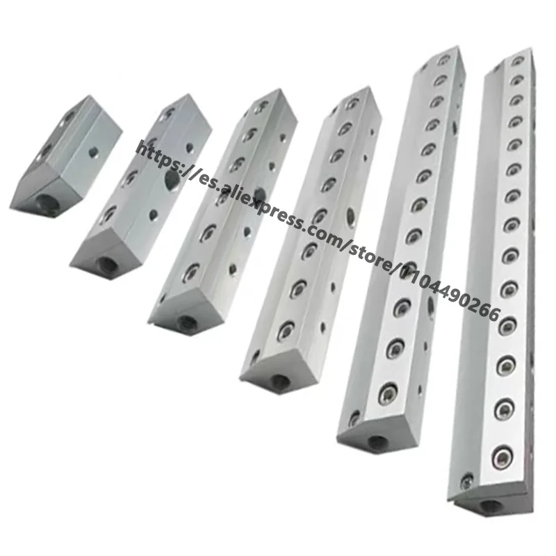 Industrial Aluminium Alloy Low Flow Super Air Knife, Compressed Air Knife for Bottles Water or Debris Removal