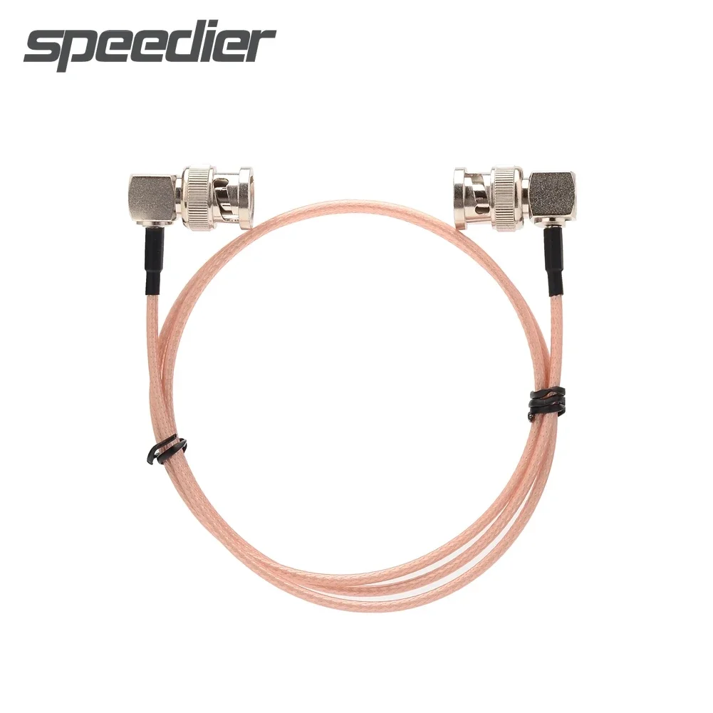 6G 3G HD-SDI 4K HD SDI Cable BNC Male To BNC Male Monitor Camera Image Transfer Coaxial Video Cable 4K 30P Elbow 90 Rigth Angled