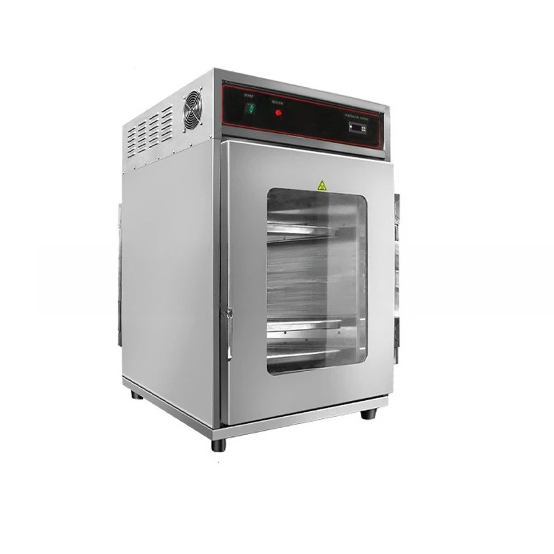 

Double-sided upright thermal insulation cabinet, hot air circulation American thermal insulation dining car, takeaway fried chic