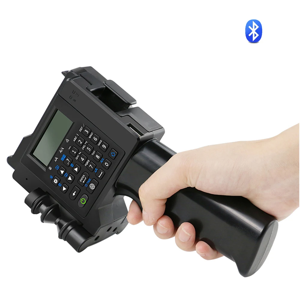 New Design portable inkjet printer CP2000SE handheld label code printer continuous inkjet printer for plastic glass carton tube