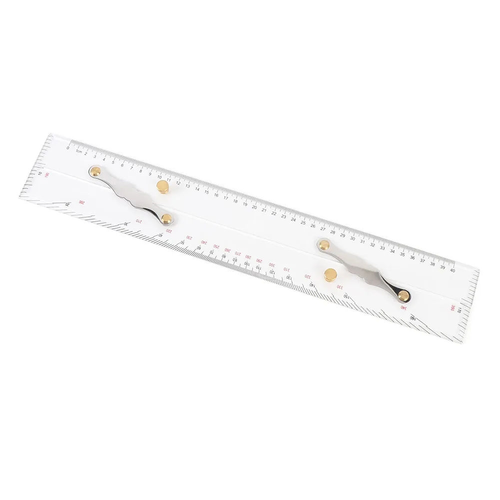 450mm High Transparency Marine Navigation Plotter Parallel Ruler Sea Chart Plotting Tool Parallel Ruler Measure Divider