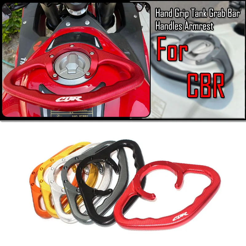 Motorcycle Passenger Handgrips Hand Grip Tank Grab Bar Handles Armrest For Honda CBR600 F4I CBR600RR CBR 900RR 954RR CB1000R