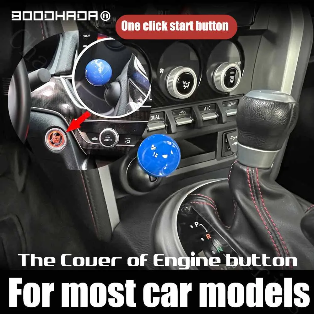 

For most car models Car Engine START Button Replace Cover STOP Switch ball style Car Accessories