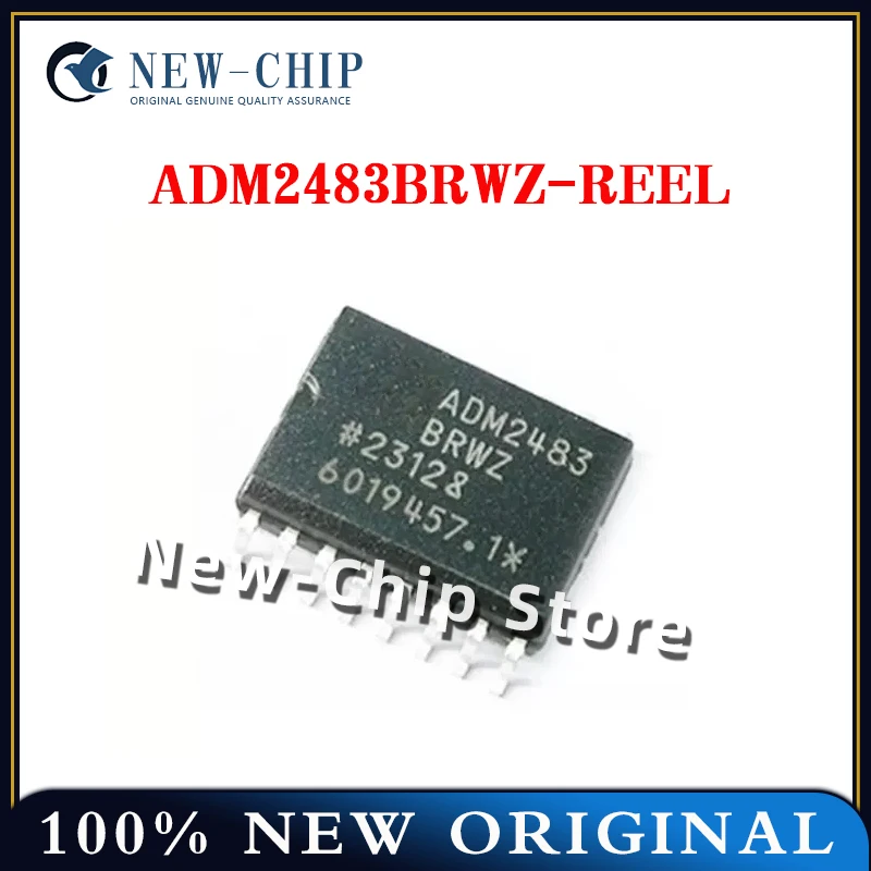 

100% New Original 2PCS-100PCS/LOT ADM2483BRW ADM2483 SOP16 Half duplex isolated RS-485 transceiver chip ADM2483BRWZ-REEL