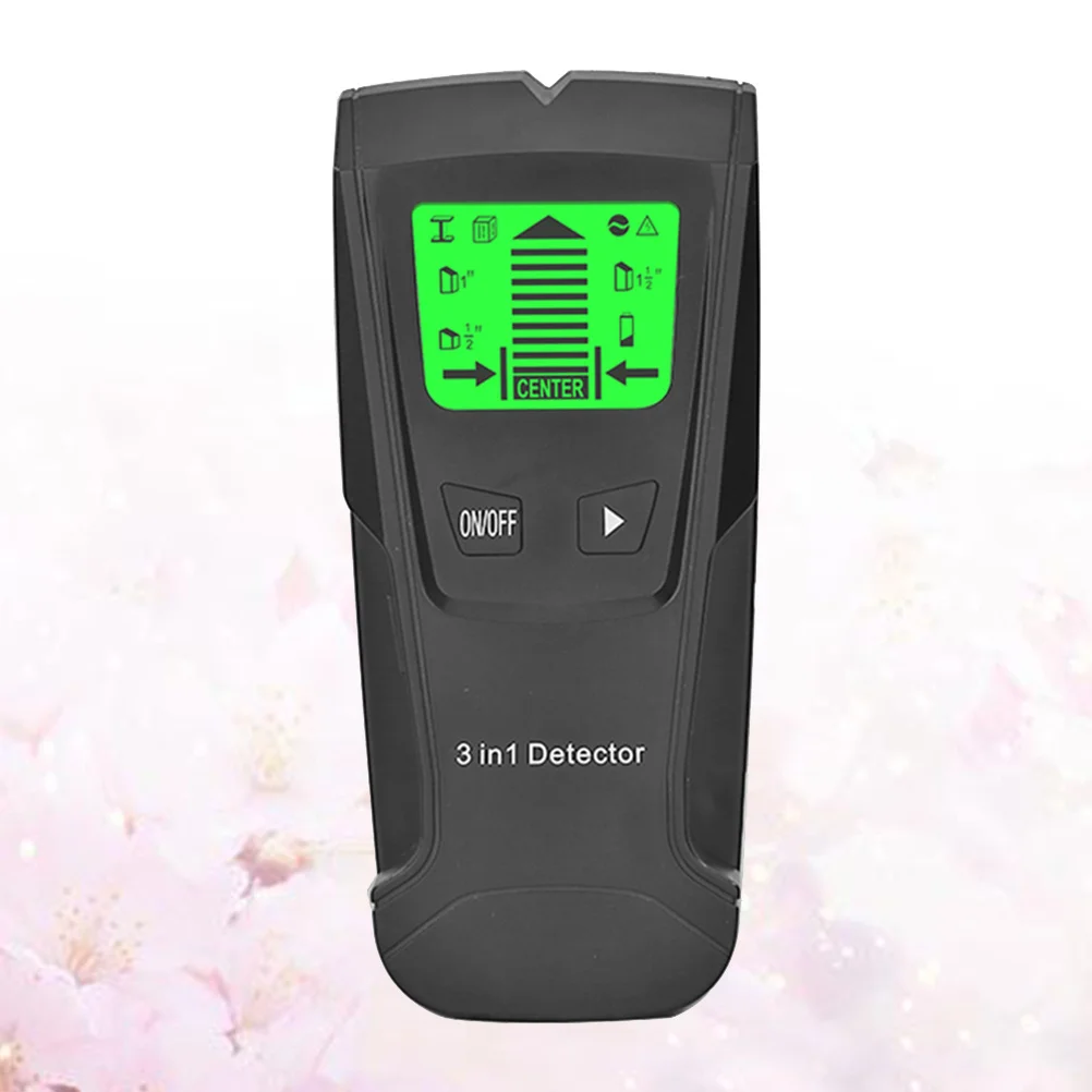 

Stud Finder Metal for Wood Studs Ac Voltage Live Wire Detection Center-Finding Sensor Compact -Slip Design with